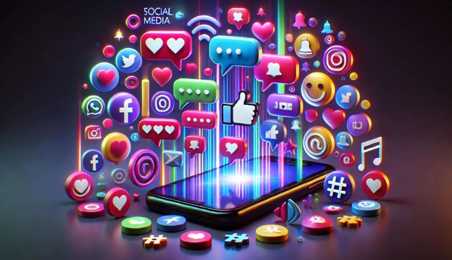 Redes sociales, Tik-tok, Instagram, Facebook